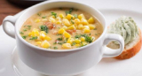 Sup Krim Jagung Ayam: Hangatnya Sup dengan Manisnya Jagung dan Gurihnya Ayam